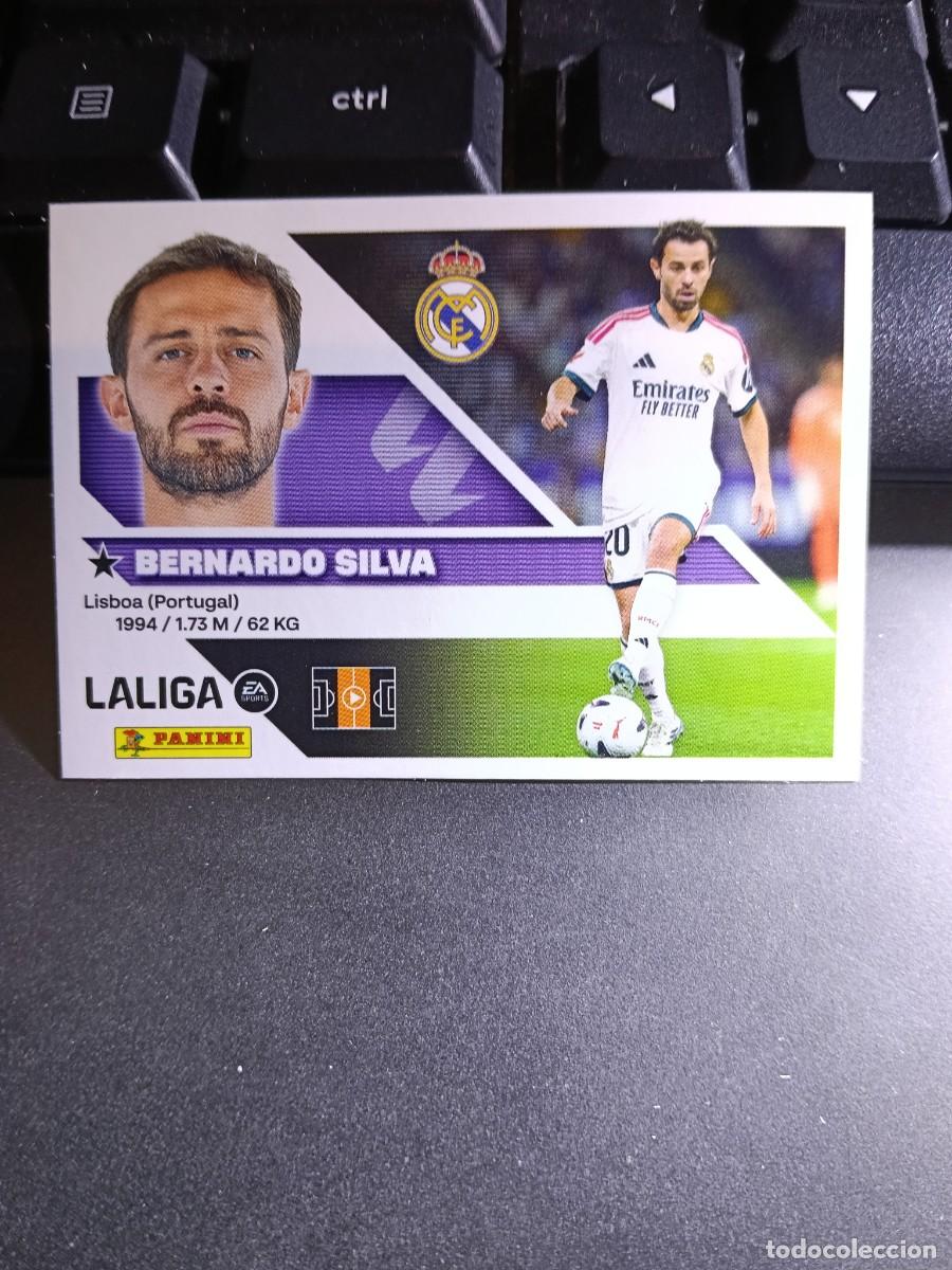 Coleccionismo cromos antiguos: CROMO BERNARDO SILVA 21 FICHAJE 21 &Uacute;LTIMOS FICHAJES 21 REAL MADRID LIGA 2026 2027 26 27 ESTE PANINI