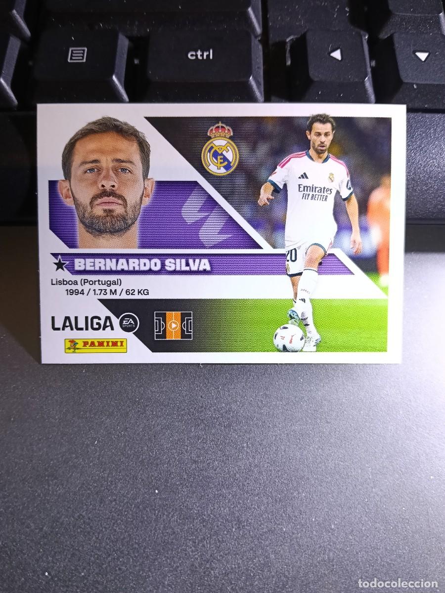 Coleccionismo cromos antiguos: CROMO BERNARDO SILVA 21 FICHAJE 21 &Uacute;LTIMOS FICHAJES 21 REAL MADRID LIGA 2026 2027 26 27 ESTE PANINI