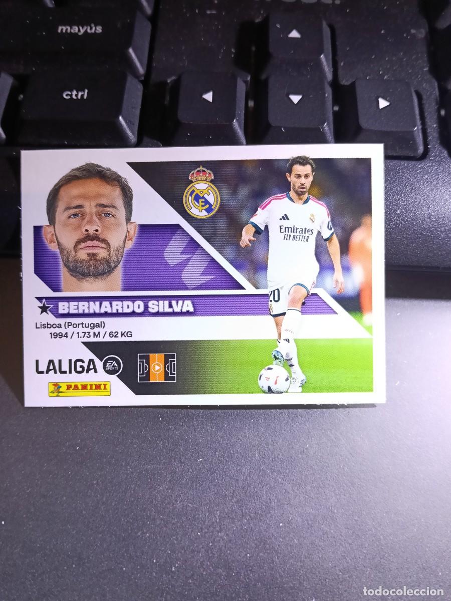 Coleccionismo cromos antiguos: CROMO BERNARDO SILVA 21 FICHAJE 21 &Uacute;LTIMOS FICHAJES 21 REAL MADRID LIGA 2026 2027 26 27 ESTE PANINI
