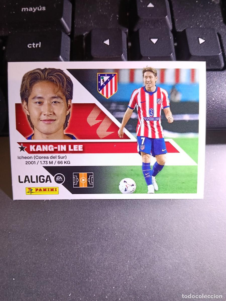 Coleccionismo cromos antiguos: CROMO KANG-IN LEE 20 FICHAJE 20 &Uacute;LTIMOS FICHAJES 20 ATLETICO MADRID LIGA 2026 2027 26 27 ESTE PANINI
