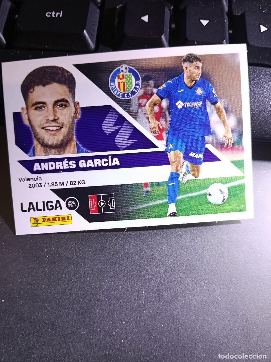 Coleccionismo cromos antiguos: CROMO ANDRES GARCIA 18 FICHAJE 18 &Uacute;LTIMOS FICHAJES 18 GETAFE LIGA 2026 2027 26 27 ESTE PANINI NUNCA