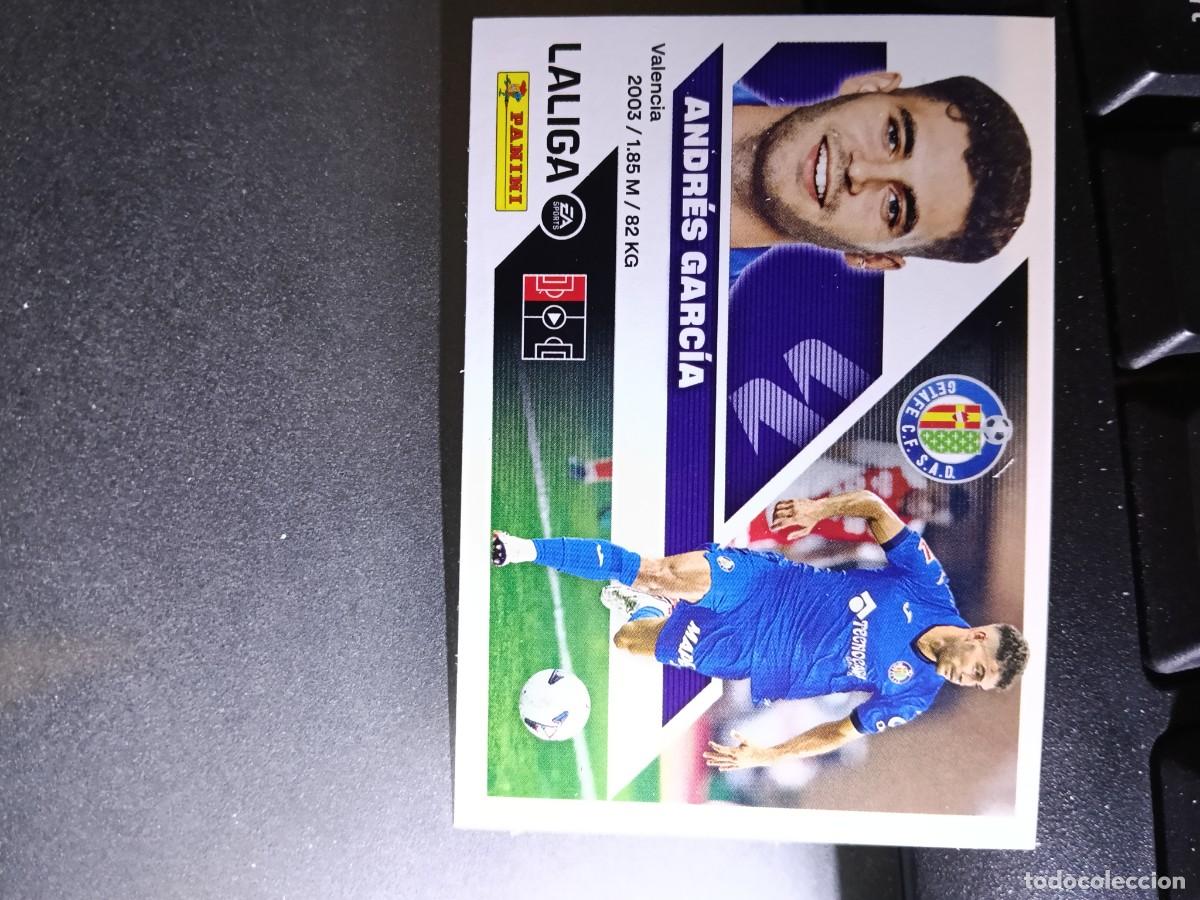 Coleccionismo cromos antiguos: CROMO ANDRES GARCIA 18 FICHAJE 18 &Uacute;LTIMOS FICHAJES 18 GETAFE LIGA 2026 2027 26 27 ESTE PANINI NUNCA