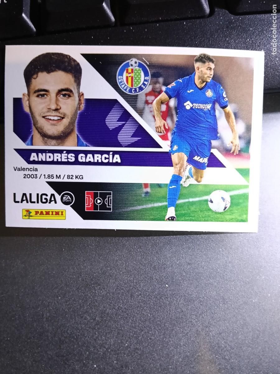 Coleccionismo cromos antiguos: CROMO ANDRES GARCIA 18 FICHAJE 18 &Uacute;LTIMOS FICHAJES 18 GETAFE LIGA 2026 2027 26 27 ESTE PANINI NUNCA