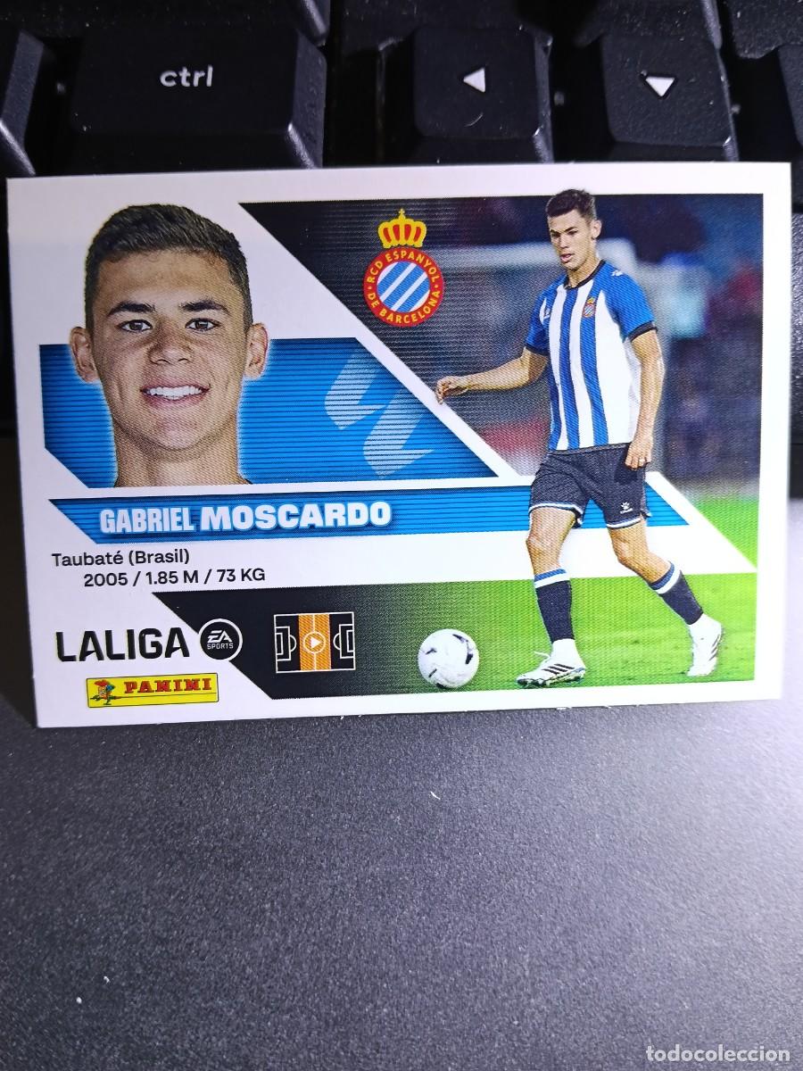 Coleccionismo cromos antiguos: CROMO MOSCARDO 16 FICHAJE 16 &Uacute;LTIMOS FICHAJES 16 ESPANYOL LIGA 2026 2027 26 27 ESTE PANINI NUNCA PEG