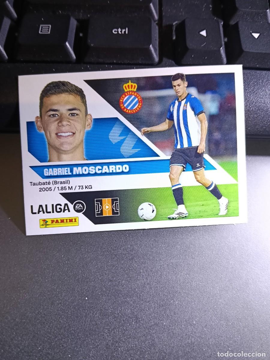 Coleccionismo cromos antiguos: CROMO MOSCARDO 16 FICHAJE 16 &Uacute;LTIMOS FICHAJES 16 ESPANYOL LIGA 2026 2027 26 27 ESTE PANINI NUNCA PEG