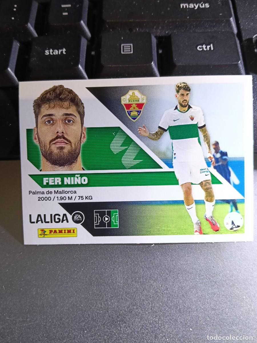Coleccionismo cromos antiguos: CROMO FER NI&Ntilde;O 15 FICHAJE 15 &Uacute;LTIMOS FICHAJES 15 ELCHE LIGA 2026 2027 26 27 ESTE PANINI NUNCA PEGADO