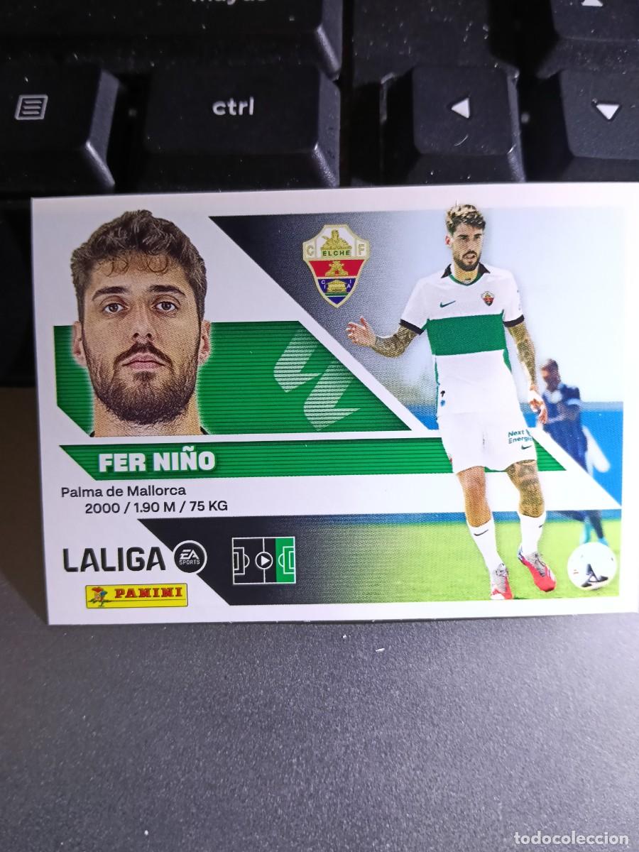 Coleccionismo cromos antiguos: CROMO FER NI&Ntilde;O 15 FICHAJE 15 &Uacute;LTIMOS FICHAJES 15 ELCHE LIGA 2026 2027 26 27 ESTE PANINI NUNCA PEGADO