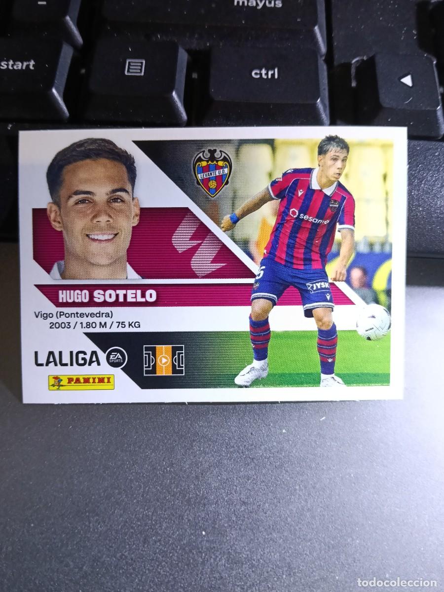 Coleccionismo cromos antiguos: CROMO SOTELO 13 FICHAJE 13 &Uacute;LTIMOS FICHAJES 13 LEVANTE LIGA 2026 2027 26 27 ESTE PANINI NUNCA PEGADO