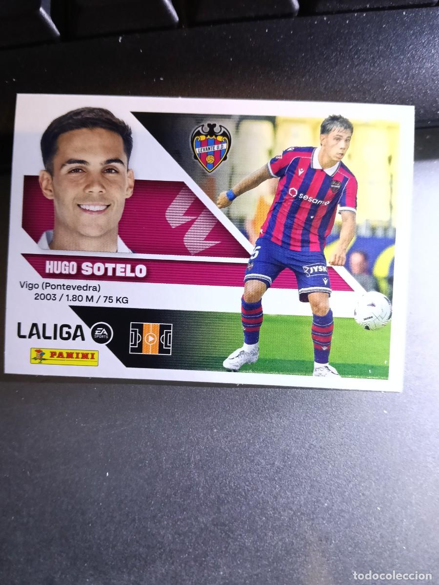 Coleccionismo cromos antiguos: CROMO SOTELO 13 FICHAJE 13 &Uacute;LTIMOS FICHAJES 13 LEVANTE LIGA 2026 2027 26 27 ESTE PANINI NUNCA PEGADO