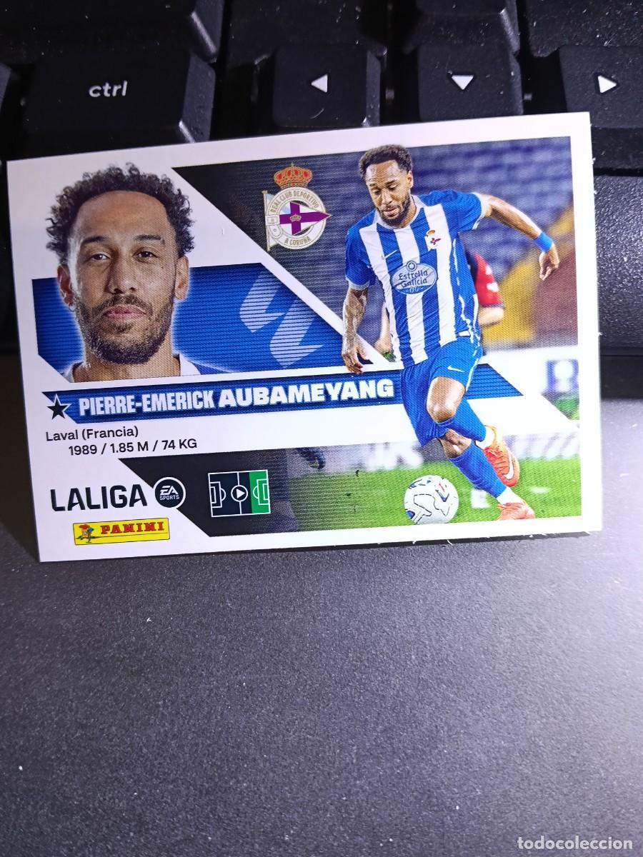 Coleccionismo cromos antiguos: CROMO AUBAMEYANG 12 FICHAJE 12 &Uacute;LTIMOS FICHAJES 12 DEPORTIVO DE CORU&Ntilde;A 2026 2027 26 27 ESTE PANINI