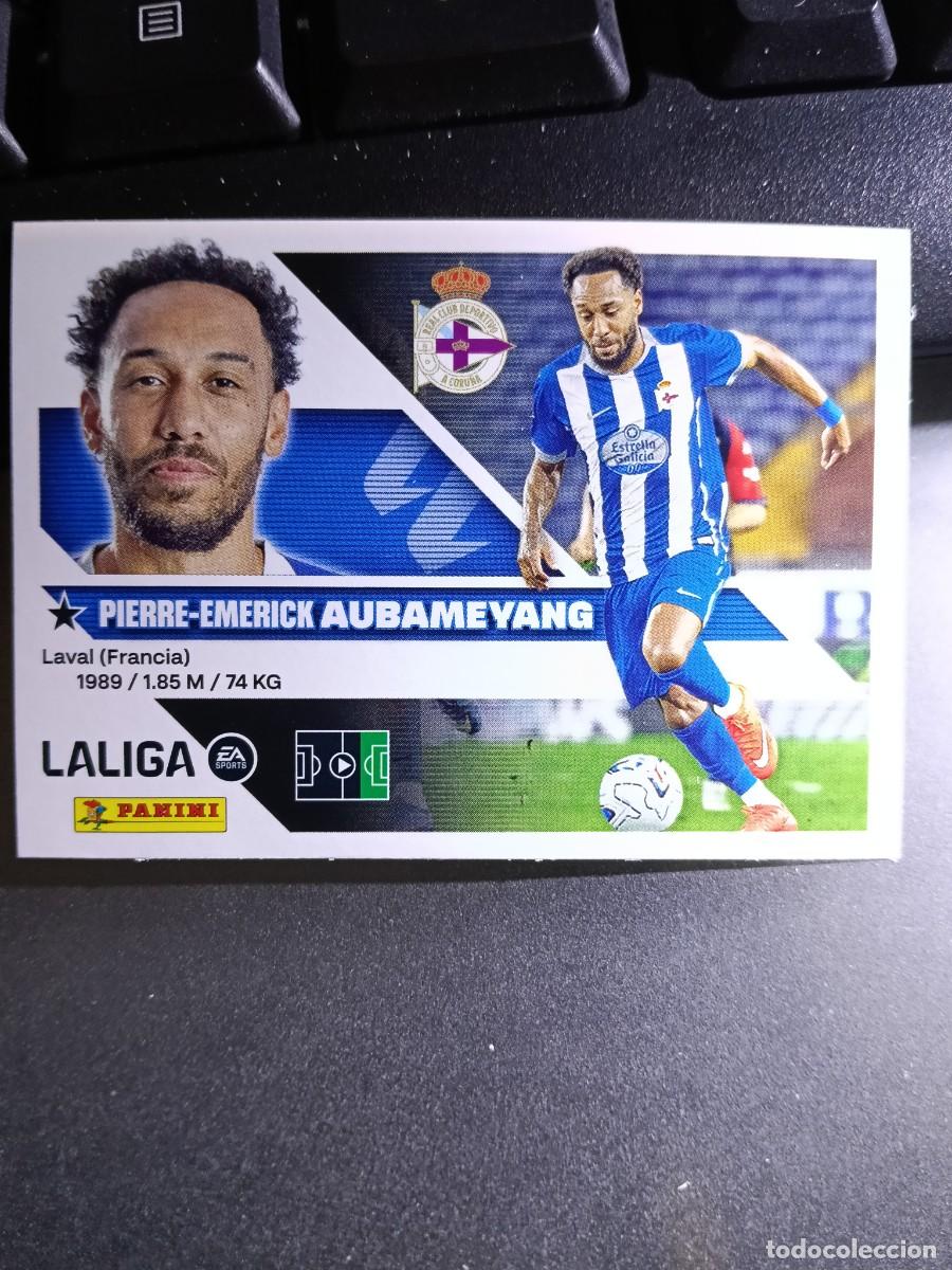 Coleccionismo cromos antiguos: CROMO AUBAMEYANG 12 FICHAJE 12 &Uacute;LTIMOS FICHAJES 12 DEPORTIVO DE CORU&Ntilde;A 2026 2027 26 27 ESTE PANINI