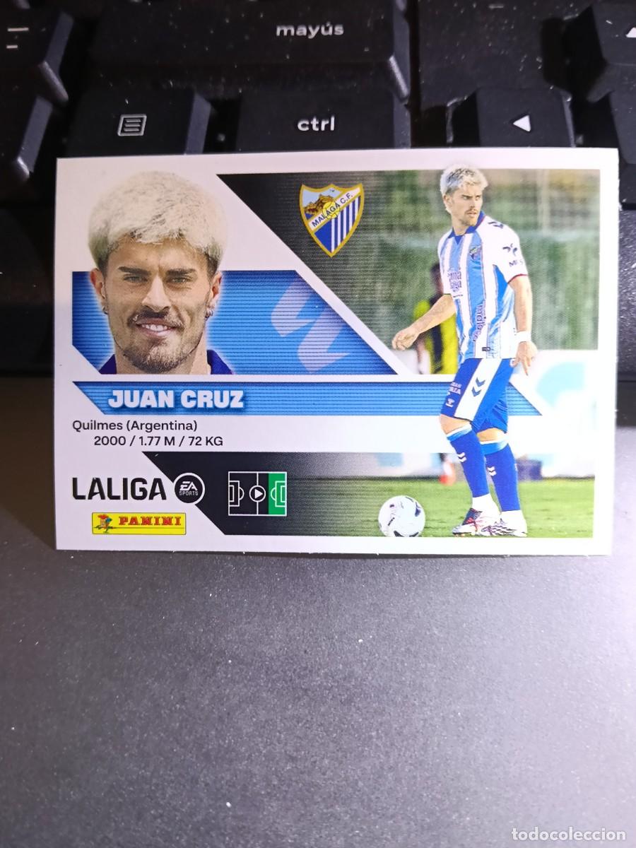 Coleccionismo cromos antiguos: CROMO JUAN CRUZ 11 FICHAJE 11 &Uacute;LTIMOS FICHAJES 11 MALAGA LIGA 2026 2027 26 27 ESTE PANINI NUNCA PEGA