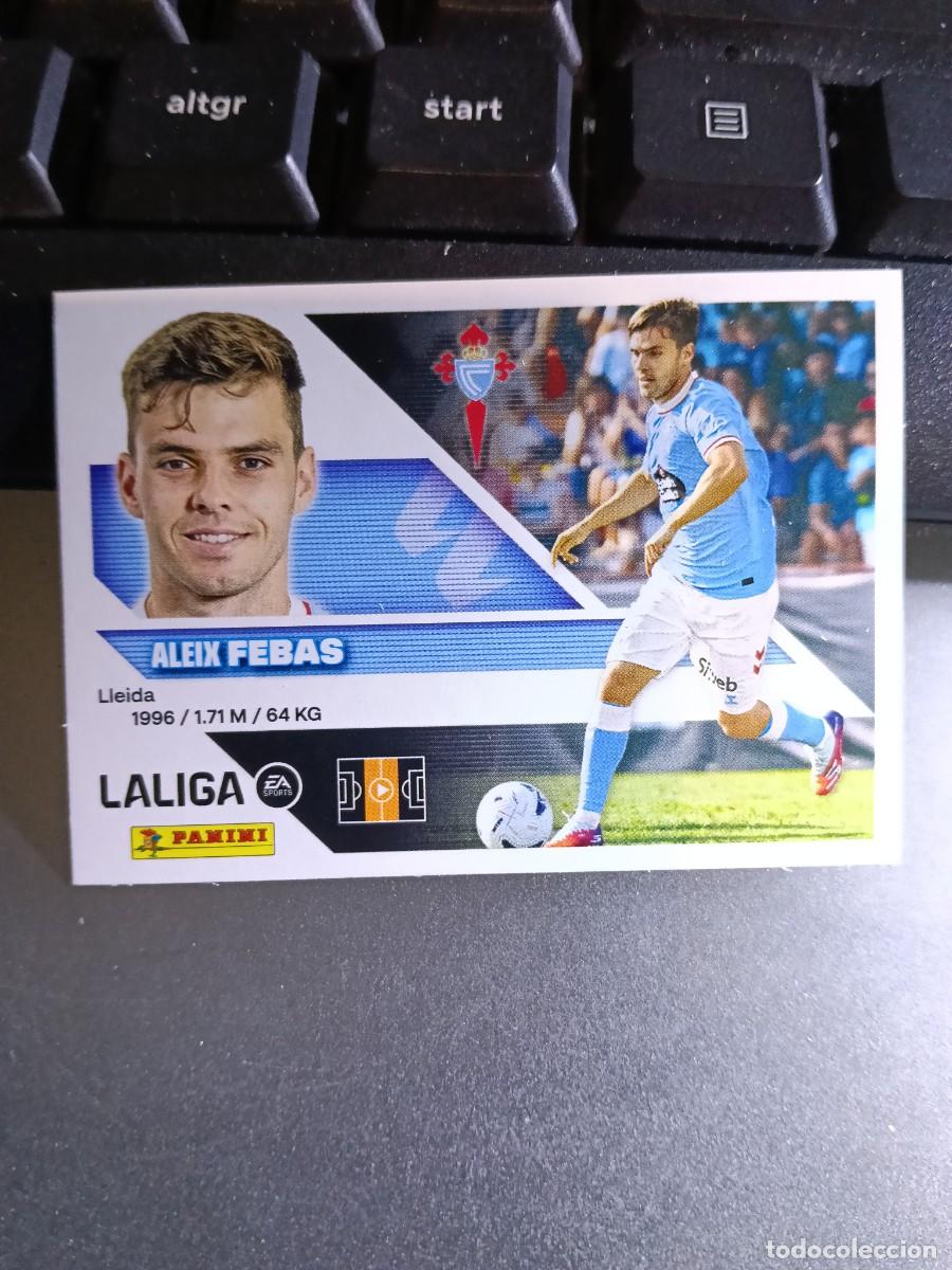 Coleccionismo cromos antiguos: CROMO FEBAS 10 FICHAJE 10 &Uacute;LTIMOS FICHAJES 10 CELTA DE VIGO LIGA 2026 2027 26 27 ESTE PANINI NUNCA P