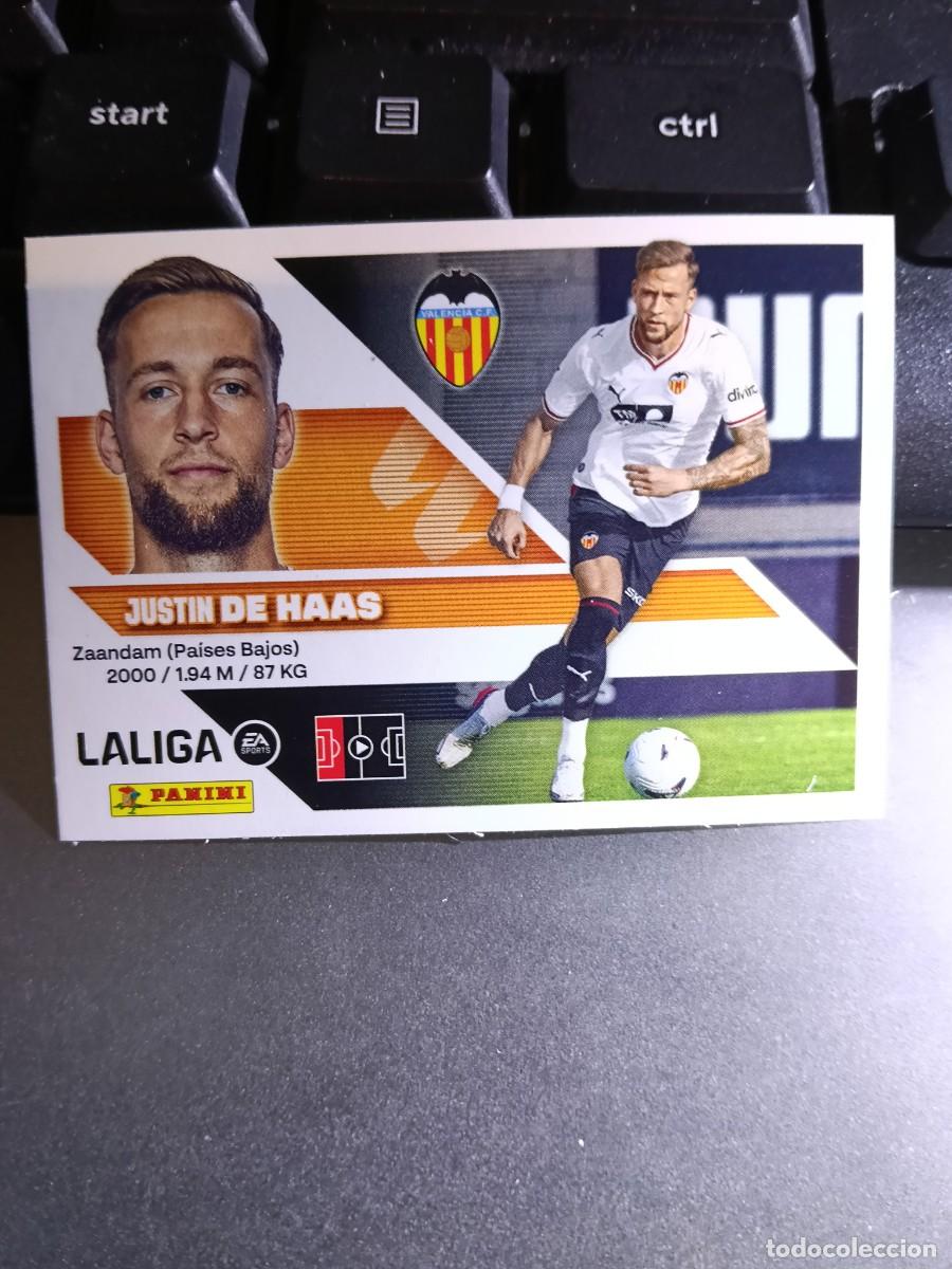 Coleccionismo cromos antiguos: CROMO DE HAAS 9 FICHAJE 9 &Uacute;LTIMOS FICHAJES 9 VALENCIA LIGA 2026 2027 26 27 ESTE PANINI NUNCA PEGADO
