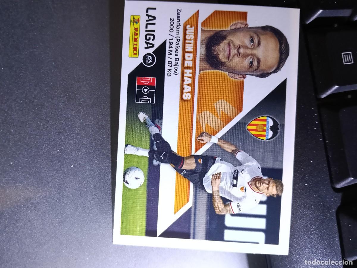 Coleccionismo cromos antiguos: CROMO DE HAAS 9 FICHAJE 9 &Uacute;LTIMOS FICHAJES 9 VALENCIA LIGA 2026 2027 26 27 ESTE PANINI NUNCA PEGADO