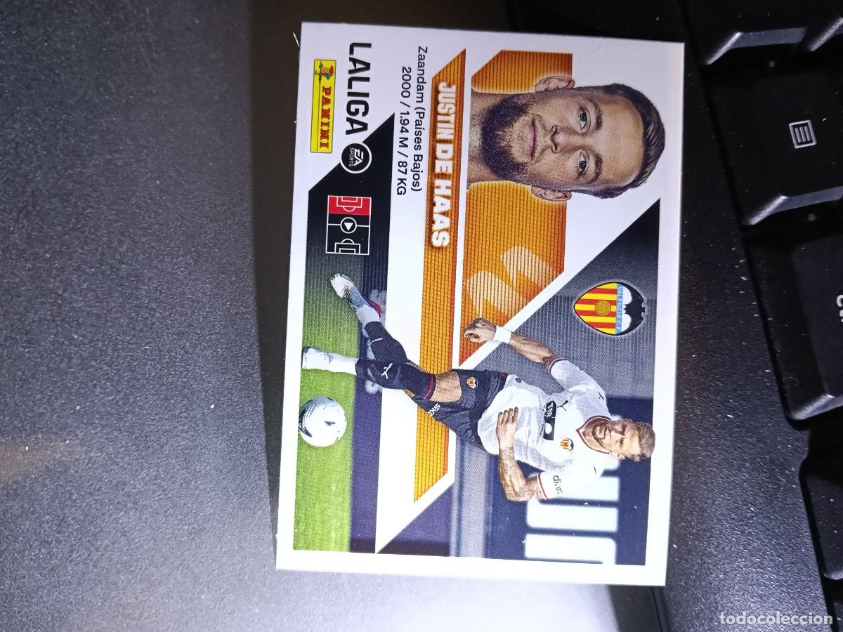 Coleccionismo cromos antiguos: CROMO DE HAAS 9 FICHAJE 9 &Uacute;LTIMOS FICHAJES 9 VALENCIA LIGA 2026 2027 26 27 ESTE PANINI NUNCA PEGADO
