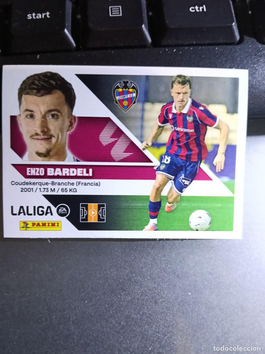 Coleccionismo cromos antiguos: CROMO BARDELI 7 FICHAJE 7 &Uacute;LTIMOS FICHAJES 7 LEVANTE LIGA 2026 2027 26 27 ESTE PANINI NUNCA PEGADO