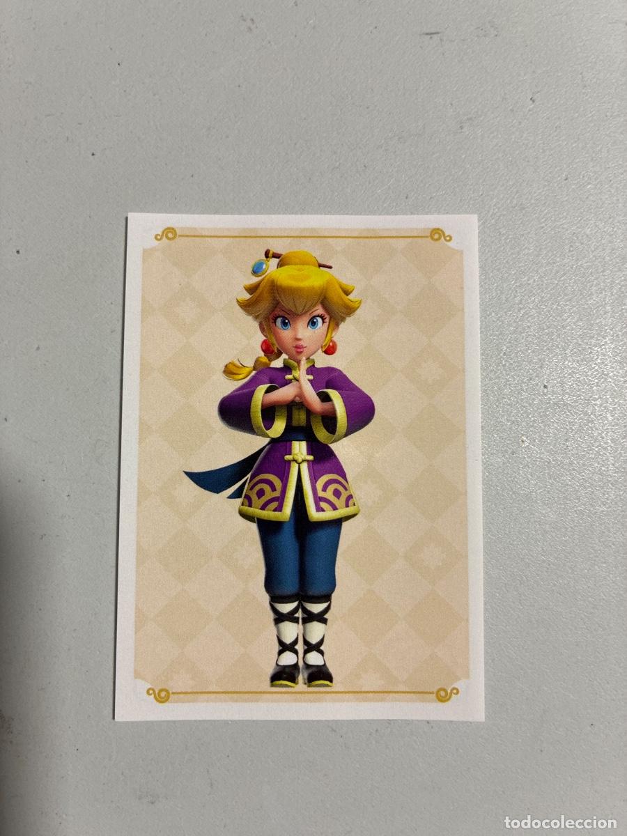 Coleccionismo cromos antiguos: 121 CROMO PEACH S&Uacute;PER MARIO ITS A ME MARIO