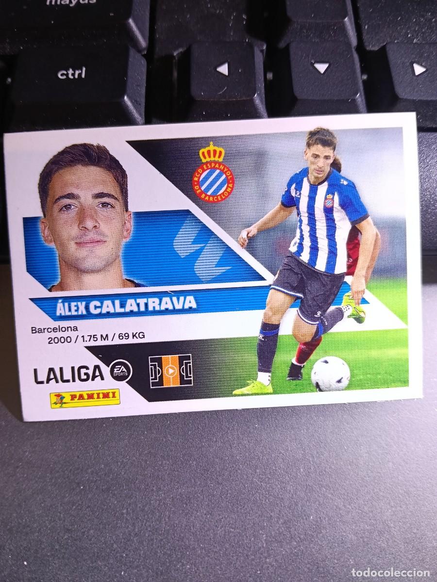 Coleccionismo cromos antiguos: CROMO CALATRAVA 2 FICHAJE 2 &Uacute;LTIMOS FICHAJES 2 ESPANYOL LIGA 2026 2027 26 27 ESTE PANINI NUNCA PEGAD