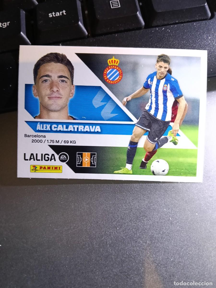 Coleccionismo cromos antiguos: CROMO CALATRAVA 2 FICHAJE 2 &Uacute;LTIMOS FICHAJES 2 ESPANYOL LIGA 2026 2027 26 27 ESTE PANINI NUNCA PEGAD