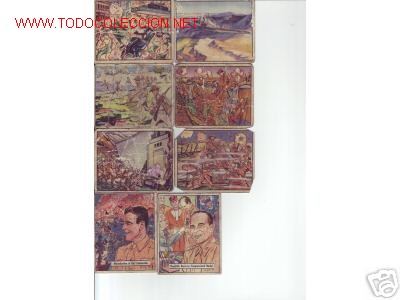 Cromos de F&uacute;tbol: VARIOS CROMOS DE 1938 &ndash; 1941, COLECCION HORRORES DE LA GUERRA. !!!