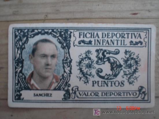 Cromos de f&uacute;tbol: SANCHEZ DEL  REAL GIJON-5 PTO - Foto 1