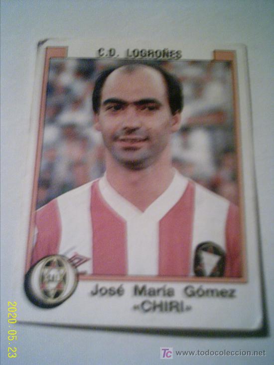 Cromos de f&uacute;tbol: CROMO DE C.D. LOGRO&Ntilde;&Eacute;S. F&Uacute;TBOL 88. EDICIONES PANINI. - Foto 1