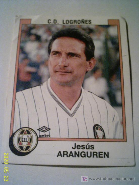 Cromos de f&uacute;tbol: CROMO DE C.D. LOGRO&Ntilde;&Eacute;S. F&Uacute;TBOL 88. EDICIONES PANINI. - Foto 1