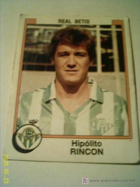 Cromos de F&uacute;tbol: CROMO DE REAL BETIS BALOMPI&Eacute;. F&Uacute;TBOL 88. EDICIONES PANINI.