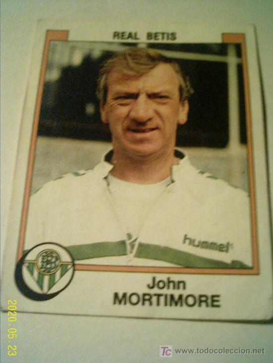 Cromos de F&uacute;tbol: CROMO DE REAL BETIS BALOMPI&Eacute;. F&Uacute;TBOL 88. EDICIONES PANINI.