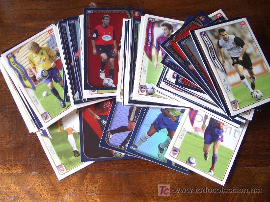 Cromos de F&uacute;tbol: 82 CROMOS DE FUTBOL DE LA COLECCION DE FICHAS DEL PERIODICO AS. TEMPORADA 2005