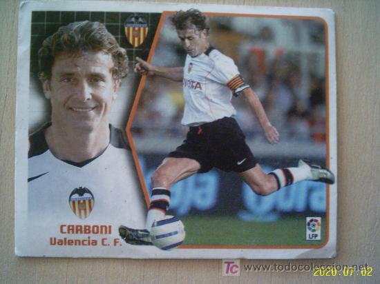 Fu&szlig;ball-Sticker: CROMO DE LA LIGA 2005-2006.VALENCIA C.F. CARBONI. ESTE