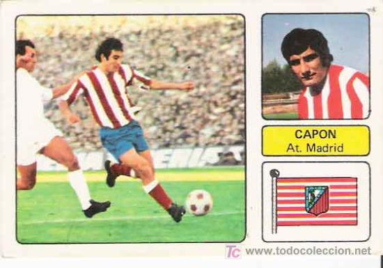 Cromos de f&uacute;tbol: JOS&Eacute; LUIS CAP&Oacute;N- AT. MADRID - Foto 1