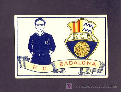 Figurine di Calcio: Cromo de futbol: F.C.Badalona (Chocolates Amatller num.18)