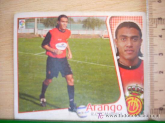 Cromos de f&uacute;tbol: CROMO DE ARANGO  //  RCD MALLORCA // LIGA 2004 - 2005 // EDICIONES ESTE. - Foto 1