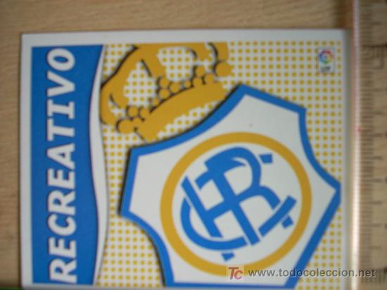 Football Stickers: CROMO DE LA LIGA 2006-2007. RECREATIVO DE HUELVA. ESCUDO. EDICIONES ESTE