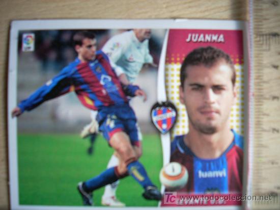 Fu&szlig;ball-Sticker: CROMO DE LA LIGA 2006-2007. LEVANTE U.D. JUANMA. EDICIONES ESTE