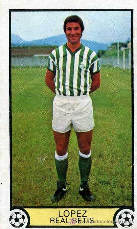 Cromos de f&uacute;tbol: LOPEZ. REAL BETIS. EDICIONES ESTE 79/80 - Foto 1