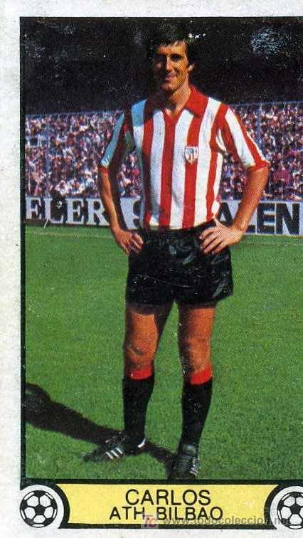 Cromos de f&uacute;tbol: CARLOS. ATH.BILBAO. EDICIONES ESTE 79/80 - Foto 1