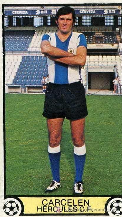 Cromos de f&uacute;tbol: CARCELEN. HERCULES. EDICIONES ESTE 79/80 - Foto 1