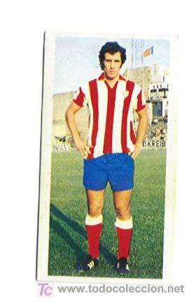 Cromos de f&uacute;tbol: IRURETA. AT.MADRID. EDICIONES ESTE 75-76. NUEVO - Foto 1