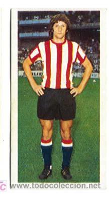 Cromos de f&uacute;tbol: ESCALZA. ATH.BILBAO. EDICIONES ESTE 75-76. NUEVO - Foto 1