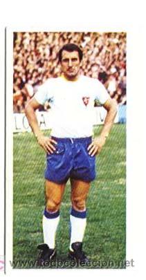 Cromos de f&uacute;tbol: PLANAS. ZARAGOZA. EDICIONES ESTE 75-76. NUEVO - Foto 1