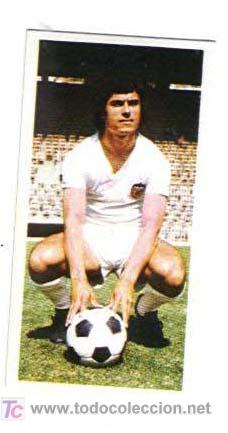 Cromos de f&uacute;tbol: GONZALEZ. VALENCIA. EDICIONES ESTE 75-76. NUEVO - Foto 1