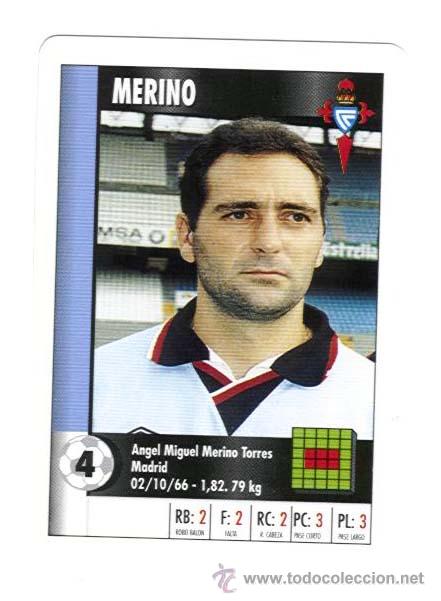 Cromos de f&uacute;tbol: MERINO. CELTA. SUPER GOL. MARCA. NUEVO - Foto 1