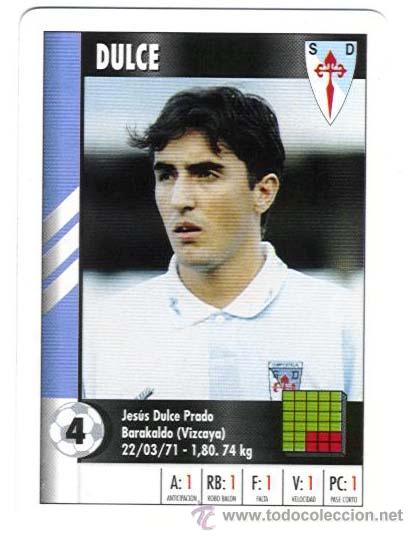 Cromos de f&uacute;tbol: DULCE. COMPOSTELA. SUPER GOL. MARCA. NUEVO - Foto 1