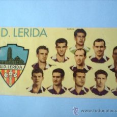 Cromos de Fútbol: U.D. LERIDA-1954-55 CHOCOLATES BATANGA