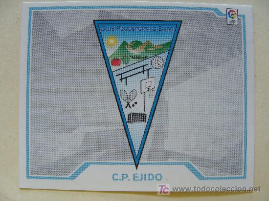 Fu&szlig;ball-Sticker: CROMO DE ESCUDO DEL CP POLI EJIDO. LIGA ESPA&Ntilde;OLA. EDICIONES ESTE. TEMPORADA 2007-2008.