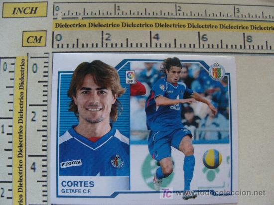 Cromos de f&uacute;tbol: CROMO DE CORT&Eacute;S. GETAFE CF. EDICIONES ESTE. TEMPORADA 2007-2008. - Foto 1