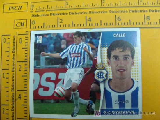 Figurine di Calcio: CROMO DE LA LIGA 2006-2007. REAL RECREATIVO DE HUELVA. CALLE. EDICIONES ESTE